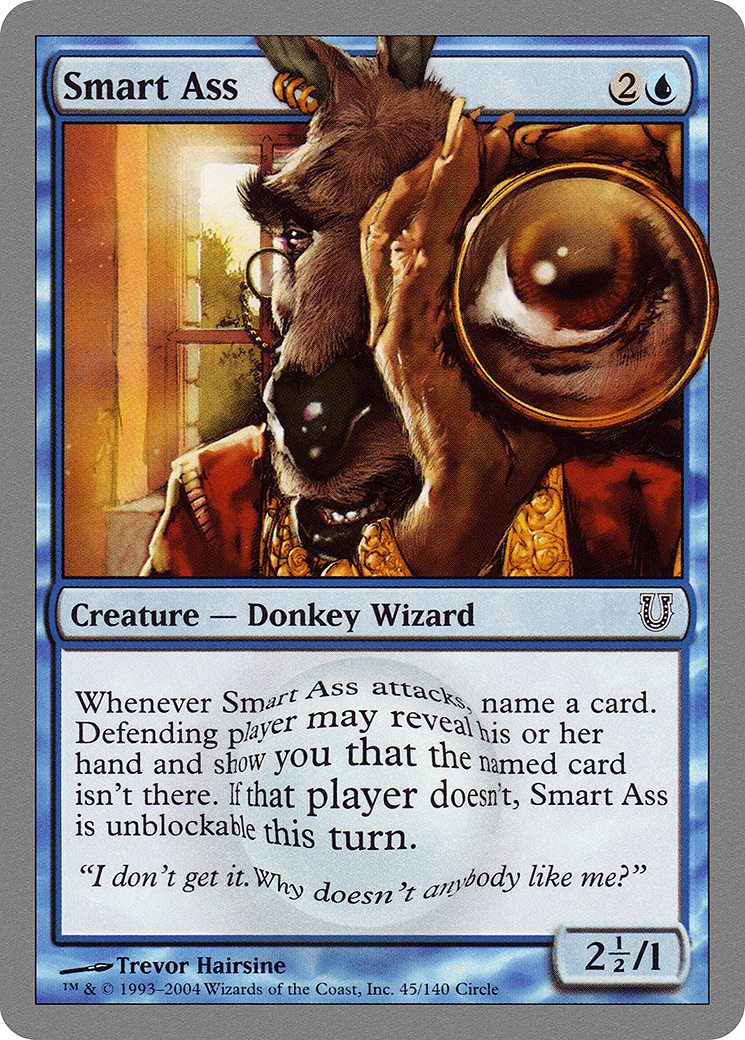 City of Ass (UNH-134) - Unhinged Foil - Game Nerdz