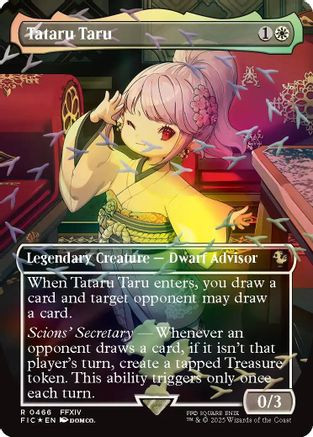 Tataru Taru (Borderless) (Chocobo Track Foil) (FIC-466