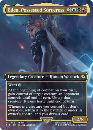 mtg final fantasy fic Commander Deck - FINAL FANTASY XIV Scions & Spellcraft you may draw a card and proliferate Tidus, Yuna's Guardian (FIC-205) -