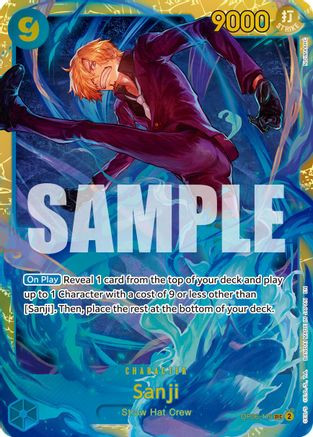 Sanji - OP06-119 (Reprint) (OP06-119) Premium Booster -The Best