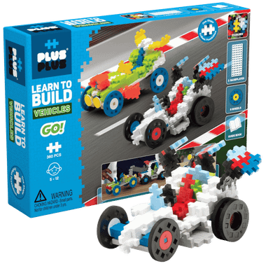 Plus-Plus: Learn To Build - GO! Vehicles - Game Nerdz