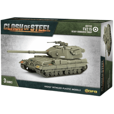 Clash of Steel: British - FV215 Heavy Armoured Troop - Game Nerdz