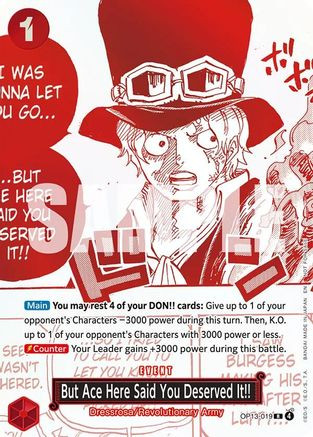 Sanji (Championship 2024 Finalist Card Set) (OP07-064) One Piece