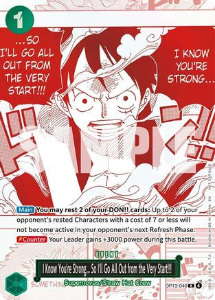 Marco (Japanese 1st Anniversary Set) (OP03-013) One Piece