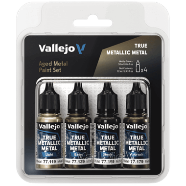 Peinture Acrylique Vallejo Couleur Métal Pâle Brûlé - 32 Ml, Pour Modélisme Et Aérographe