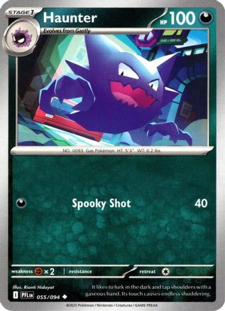 Haunter - 055/094 55 - ME02 Phantasmal Flames Reverse Holofoil