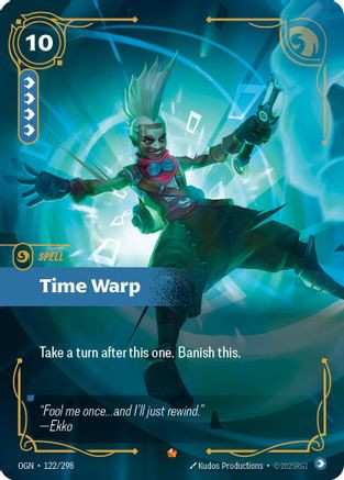 Time Warp (122/298) - Origins Foil - Game Nerdz