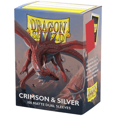 Dragon Shield - Standard Sleeves - Matte Silver (x100) - BCD