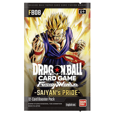 Dragon Ball Super TCG: Fusion World - Saiyan's Pride - Booster Pack FB08 -  Game Nerdz