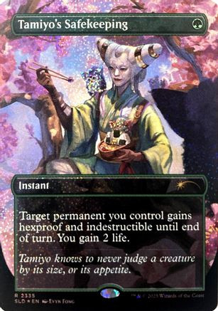 Tamiyo's Safekeeping (Confetti Foil) (SLD-2335) - Secret Lair Drop