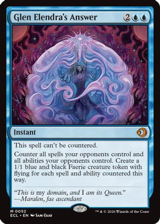 Glen Elendra Guardian (Showcase) (ECL-305) - Lorwyn Eclipsed Foil