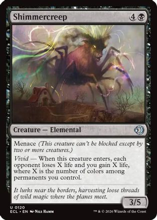 Moonshadow (Showcase) (ECL-313) - Lorwyn Eclipsed - Game Nerdz