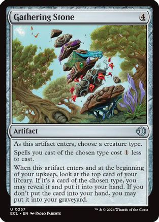 Gathering Stone (ECL-257) - Lorwyn Eclipsed Foil - Game Nerdz Gathering Stone (ECL-257) - Lorwyn Eclipsed Foil - Game Nerdz