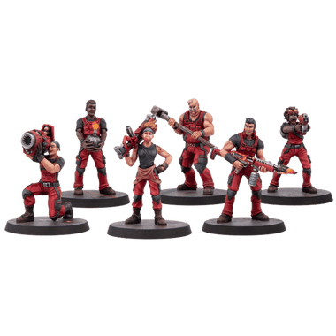 Paranoia: Five Clones From Alpha Complex: Trouble Shooters Miniatures ...