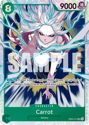 one piece card game carrot One Piece card game Japan Carrot (Parallel / Illustration: Ryuda) [R/P –  Pikku Play