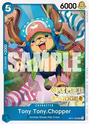 one piece card game chopper PSL CHOPPER's 1 ONE PIECE Gacha Kawa 01 Rarity Tony Tony.Chopper (Judge Pack Vol.