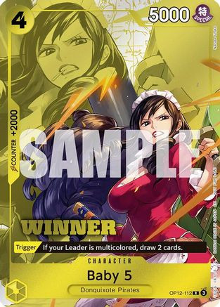 Baby 5 (Winner Pack 2026 Vol. 1) (OP12-112) One Piece Promotion