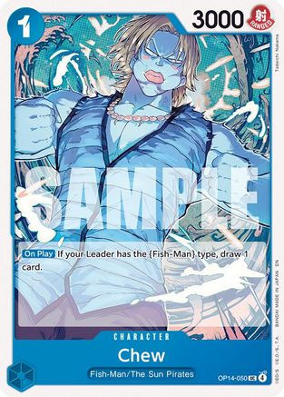 Monkey.D.Luffy (OP14-013) The Azure Sea's Seven Foil - Game Nerdz