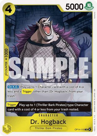 Dr. Hogback (OP14-110) The Azure Sea's Seven Foil - Game Nerdz