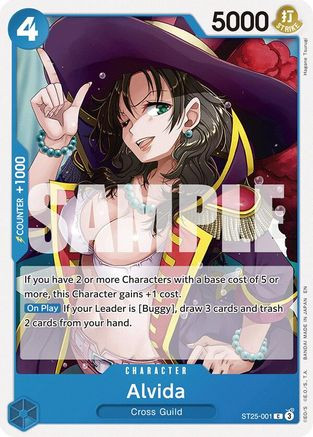 Cross Guild (Reprint) (OP09-057) Starter Deck 25: BLUE Buggy