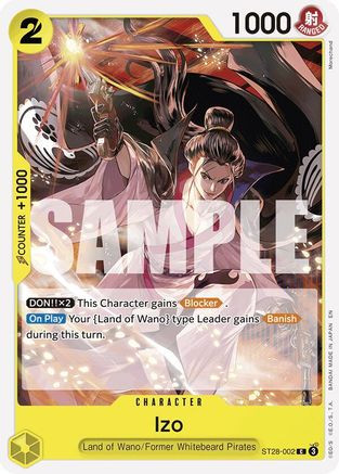 ゆっこ Izo (ST28-002) Starter Deck 28: GREEN/YELLOW Yamato - Game Nerdz