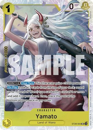 Yamato (ST28-005) Starter Deck 28: GREEN/YELLOW Yamato Foil - Game