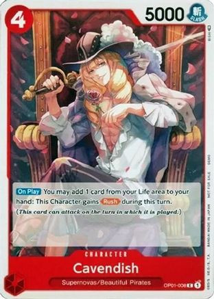 one piece card game demo deck Official Starter 7000 Subtype(s) Cavendish (OP01-008) One Piece Demo
