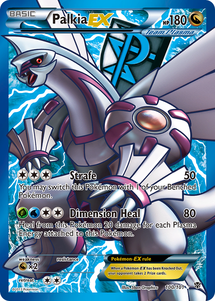 palkia ex 31/122 breakpoint rare holo ex mint pokemon card - (31/122) Pokemon X&Y Palkia EX 2016