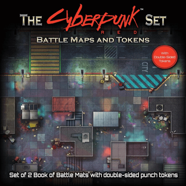 Battle Maps and Tokens: Cyberpunk RED、LOKE BATTLE MATS、kayou