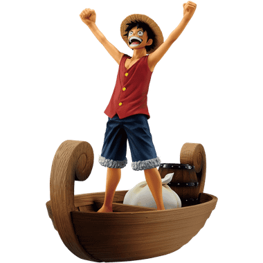 One Piece: Monkey D. Luffy I'm Going to Be King of the Pirates! (Memories of Adventure and The Shipping Route The Future) - Ichibansho Revible Moment Figure、Bandai Hobby、kayou