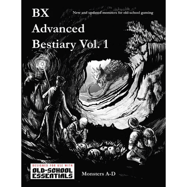 BX Advanced Bestiary: Vol. 1 - Monsters A-D (Old-School Essentials)、Third Kingdom Games、kayou