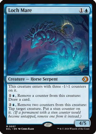 Loch Mare (PPECL-057) - Promo Pack: Lorwyn Eclipsed Foil、Wizards of the Coast、kayou
