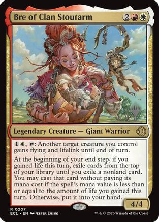 Bre of Clan Stoutarm (PPECL-207) - Promo Pack: Lorwyn Eclipsed Foil、Wizards of the Coast、kayou