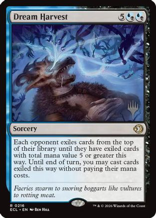 Dream Harvest (PPECL-216) - Promo Pack: Lorwyn Eclipsed Foil、Wizards of the Coast、kayou