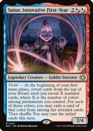 Sanar, Innovative First-Year (PPECL-241) - Promo Pack: Lorwyn Eclipsed、Wizards of the Coast、kayou