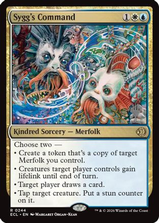 Sygg's Command (PPECL-244) - Promo Pack: Lorwyn Eclipsed、Wizards of the Coast、kayou
