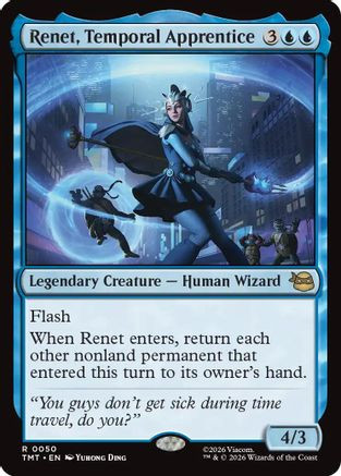 Renet, Temporal Apprentice (TMT-050) - Teenage Mutant Ninja Turtles、Wizards of the Coast、kayou