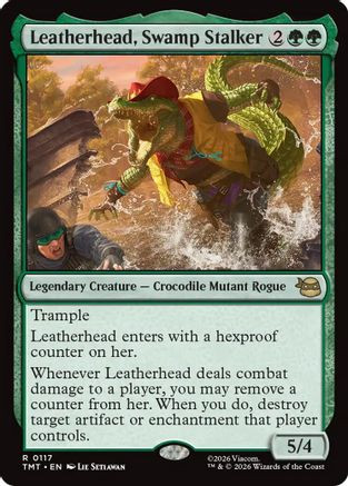 Leatherhead, Swamp Stalker (TMT-117) - Teenage Mutant Ninja Turtles、Wizards of the Coast、kayou