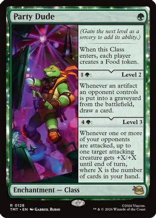 Donatello, Gadget Master (Showcase) (Fracture Foil) (TMT-293