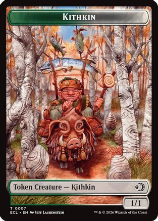Kithkin // Treasure Double-Sided Token (ECL-7 // 10) - Lorwyn Eclipsed、Wizards of the Coast、kayou