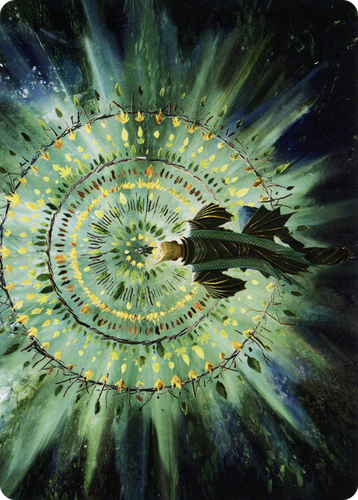 Verdant Mastery Art Card (ASSTX-019) - Strixhaven Art Series (Borderless)、Wizards of the Coast、kayou