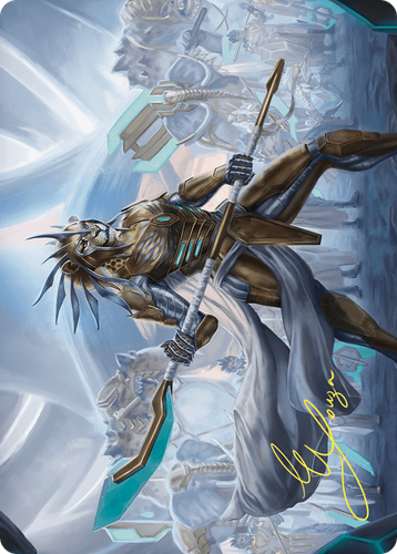 Kemba, Kha Regent Art Card (Gold-Stamped Signature) (ASCMM-002) - Commander Masters Art Series (Borderless)、Wizards of the Coast、kayou