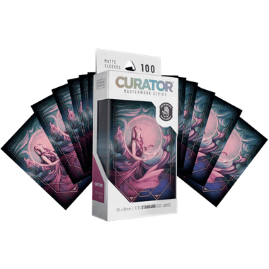 Curator Masterworks Sleeves: Sanctuary - Matte Standard Size (100ct) (Add to cart to see price)、Orange Nebula、kayou