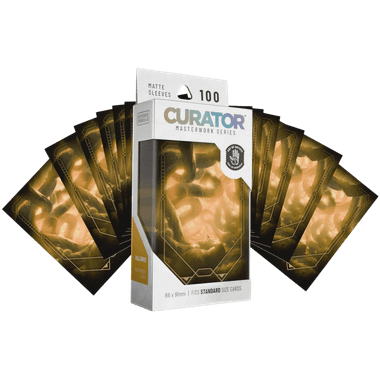 Curator Masterworks Sleeves: Hallowed - Matte Standard Size (100ct) (Add to cart to see price)、Orange Nebula、kayou