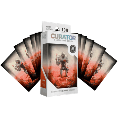 Curator Masterworks Sleeves: Reverie - Matte Standard Size (100ct) (Add to cart to see price)、Orange Nebula、kayou