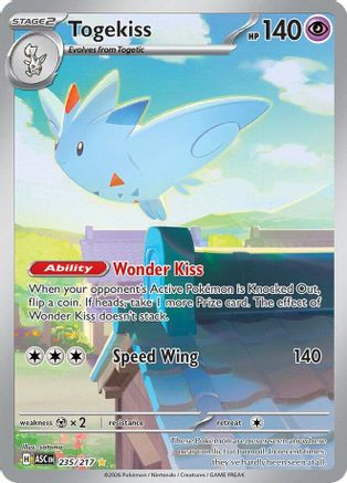 Togekiss - 235/217 235 - ME Ascended Heroes Holofoil、The Pokémon Company、kayou
