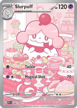 Slurpuff - 236/217 236 - ME Ascended Heroes Holofoil、The Pokémon Company、kayou