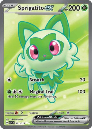 Sprigatito ex 251 - ME Ascended Heroes Holofoil、The Pokémon Company、kayou