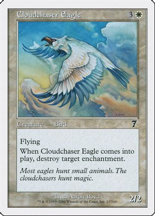 Cloudchaser Eagle (7ED-011) - 7th Edition Foil、Wizards of the Coast、kayou