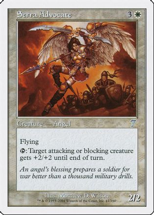 Serra Advocate (7ED-041) - 7th Edition、Wizards of the Coast、kayou